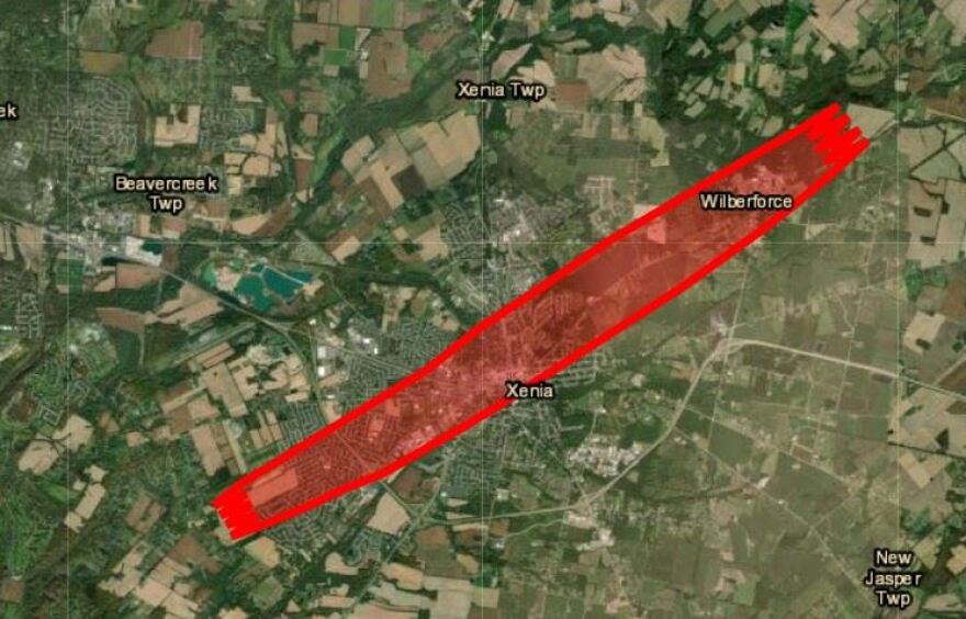 I told her to put the pedal to the metal and go.' 1974 tornado